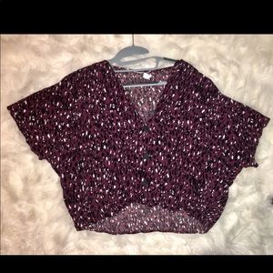 Topshop crop top